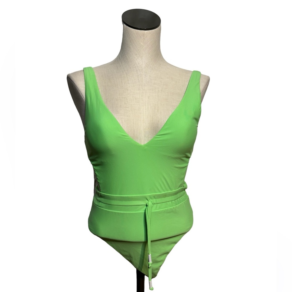 Red Carter Cutout Side One Piece Lime Green
Neon Swimsuit Size Small NWOT